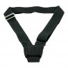 Single Strap Black Web Carrying Belt
