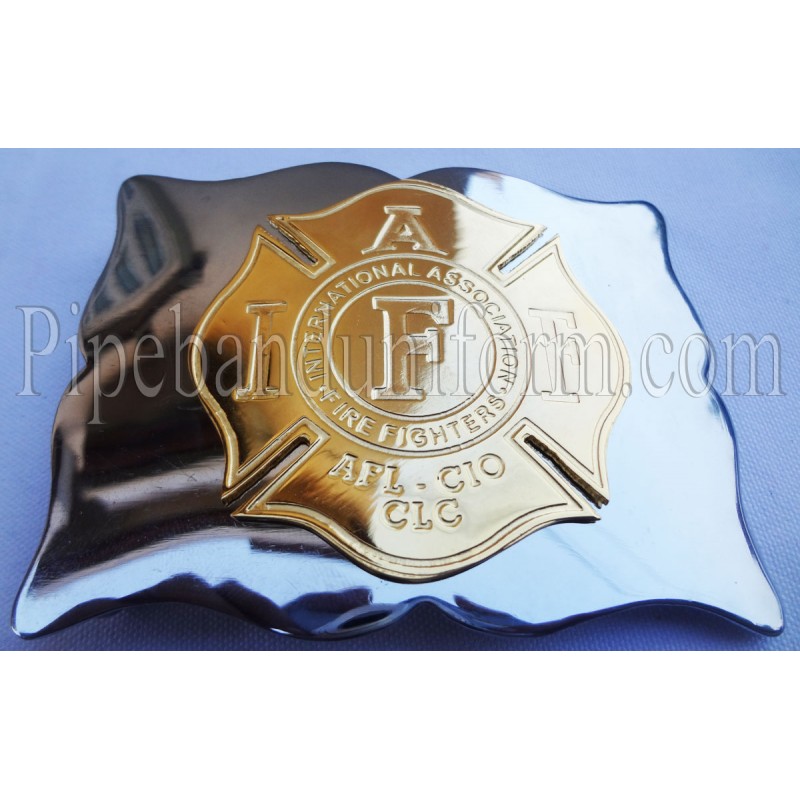 Fireman's Maltese Cross Waist Belt Buckle