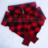 Red & Black Highland Pipers Drummers Hose Tops