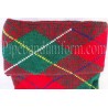 Green & Red Pipers Drummers Hose Tops