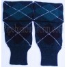 Black & Blue Scottish Bagpipers Hose Tops
