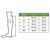 Medieval Boots Black Frosted Leather Long Spats / Gaiters